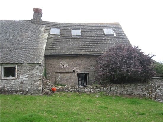 Existing rear elevation Existing rear elevation