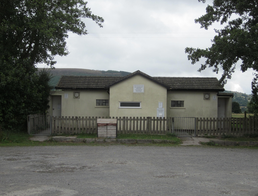 Toilets before development